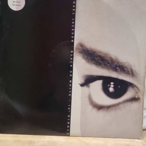 Michael Jackson Black or White 12" single vinyl used