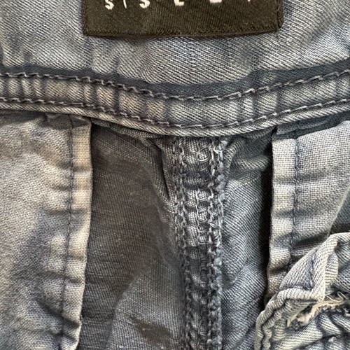 Cargo shorts Sisley blue size M like new