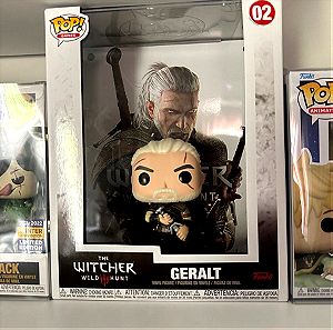 The witcher Game Cover Funko pop