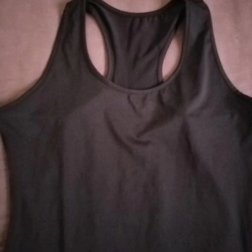 Shein women's athletic top size M black new