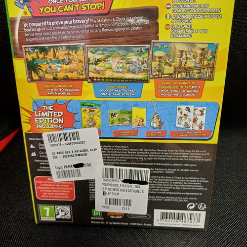 Asterix & Obelix Slap Them All Limited Edition Xbox One new