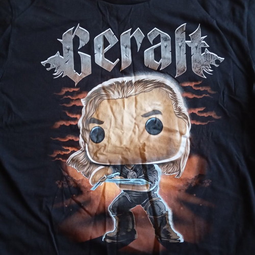 The Witcher T-shirt new, size Large, black Abercrombie & Fitch