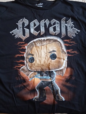 T-shirt The Witcher μέγεθος Large, καινούριο, Abercrombie & Fitch μαύρο