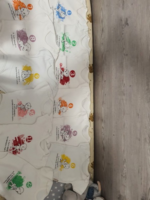 Baby bodysuits set like new, 12 months
