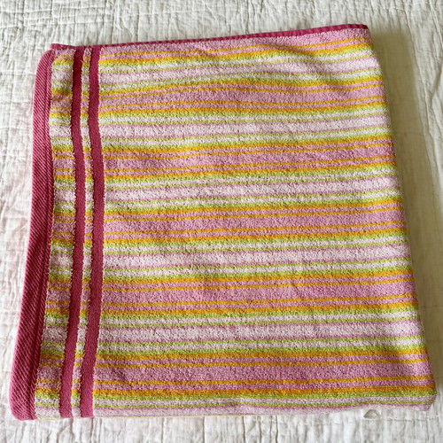 Vintage Michèle Sinai Beach Towel like new, 100% cotton, 84x160cm