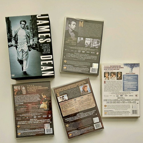 James Dean The Complete Collection DVD like new with subtitles