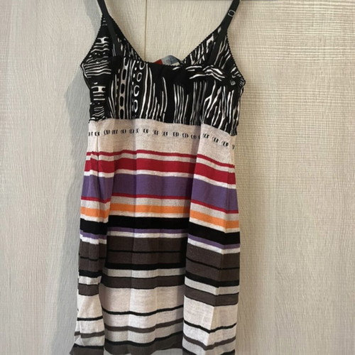 Marccain summer top with adjustable straps like new, multicolor