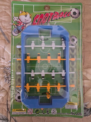 Plastic Table Football new, sealed
