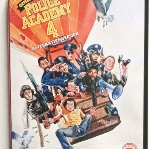 Police Academy 4 DVD like new with English subtitles