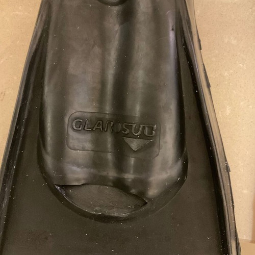 Glarosub Riva kids fins like new, size 34-36