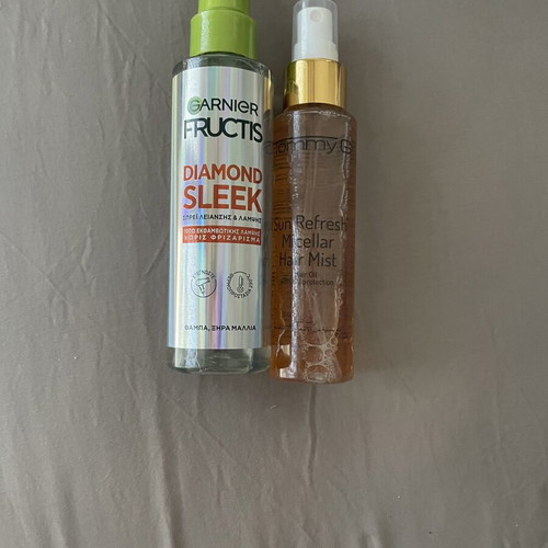 Fructis Diamond Sleek and Tommy G Sun Refresh Micellar Hair Mist like new