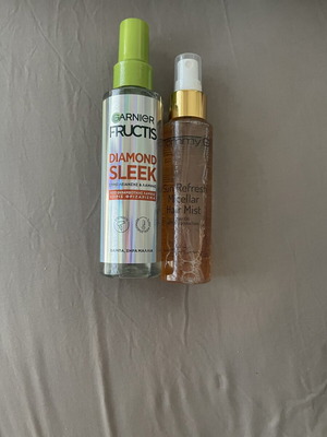 Fructis Diamond Sleek and Tommy G Sun Refresh Micellar Hair Mist like new
