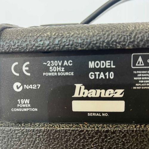Ibanez GTA10 amplifier used 28x28x16