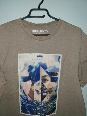 T-shirt Billabong μεταχειρισμένο, γκρι, μέγεθος Large
