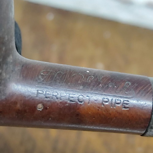 Vintage Plume Briar Smoking Pipe used, classic French design