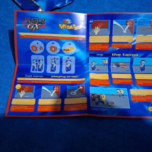 Yugioh GX guide for caps like new with empty packet