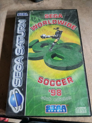 Παιχνίδι Sega Saturn Soccer '98 μεταχειρισμένο με κουτί και βιβλιαράκι
