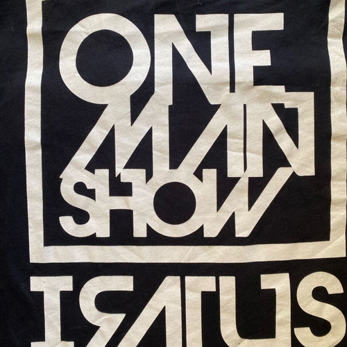 Iratus One Man Show Dienasty Merch T-shirt Medium like new, black Nike