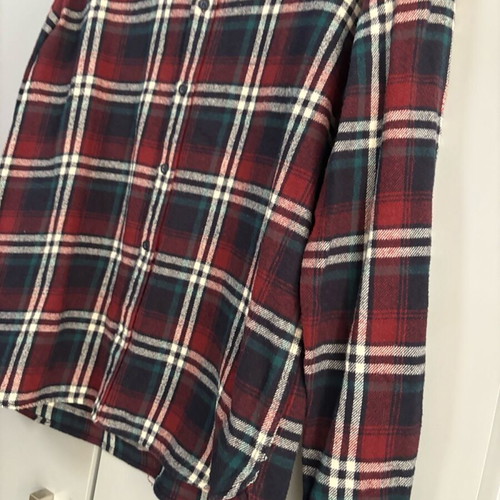 Pull & Bear plaid shirt Large like new