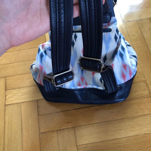 Pepe Jeans backpack bag used, fabric and leatherette