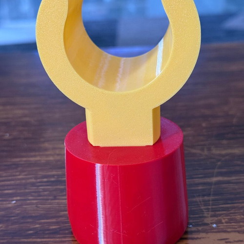 Playmobil hand phone holder new 3d print