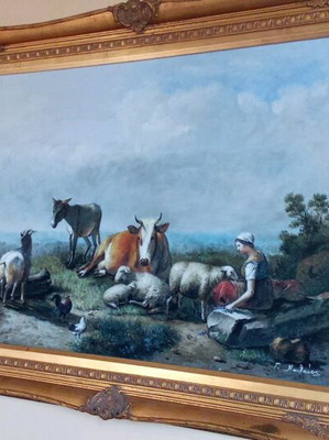Oil painting new on canvas