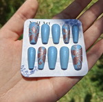 Press On Nails New Set with Application Tools