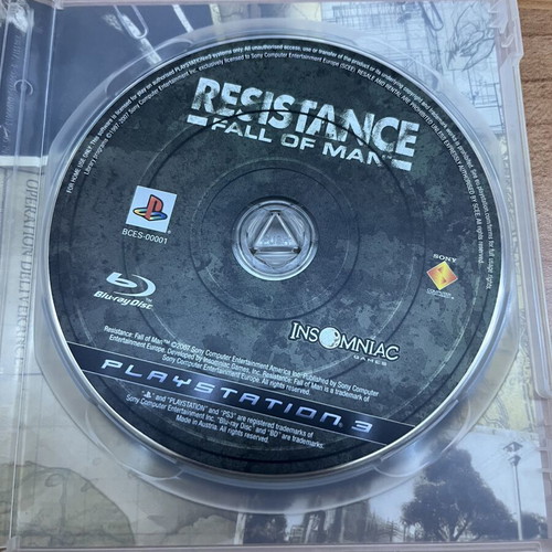 Resistance Fall of Man PS3 game used