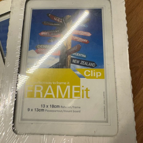 Wall frames new, pack of 5 pieces