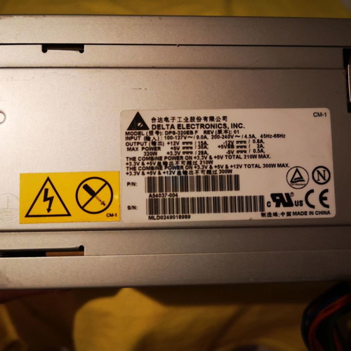 Computer power supplies used, pack