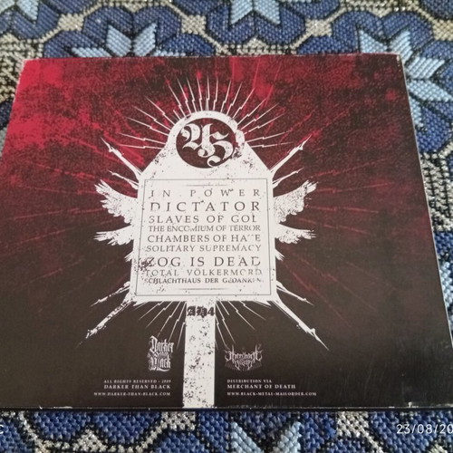 Ad Hominem Splicase CD, Darker Than Black Records, metal
