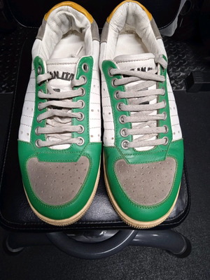 Παπούτσια Dsquared2 sneakers μεταχειρισμένα, δερμάτινα, μέγεθος 43-44