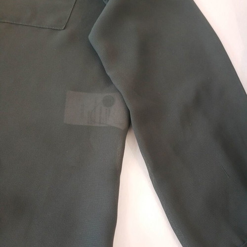 Dark green transparent shirt for girl 9-11 years like new