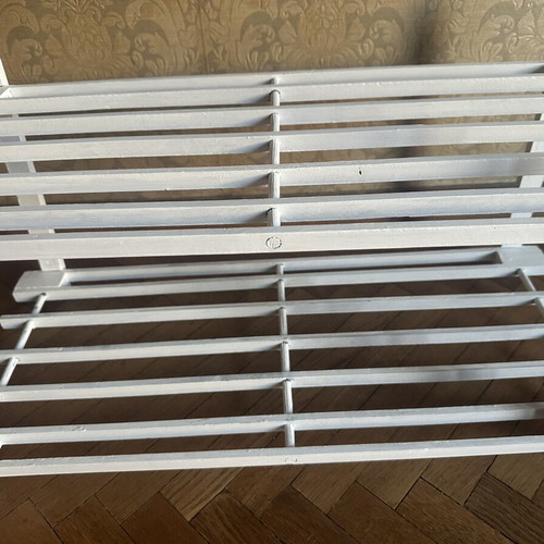 Wooden shoe rack