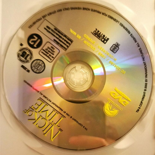 Nick of Time DVD like new with subtitles
