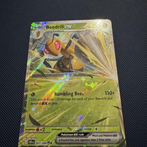 Beedrill ex CRI 003 card new