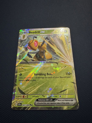Beedrill ex CRI 003 card new