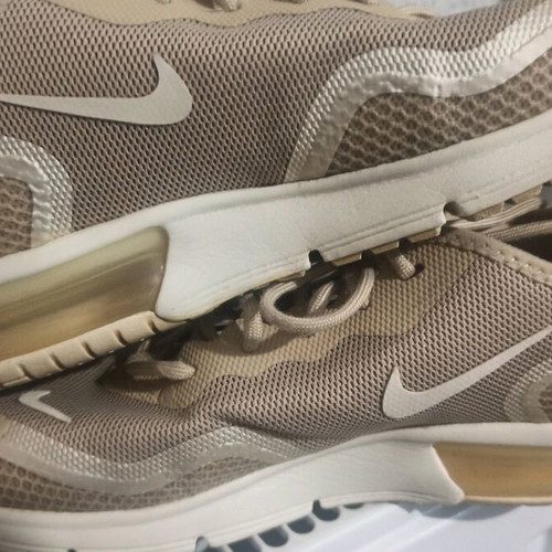 Nike Air Max women's used shoes size 38 beige