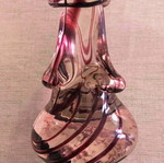 Vintage Murano γυάλινο διακοσμητικό πουλί, χειροποίητο art glass 1960–1980