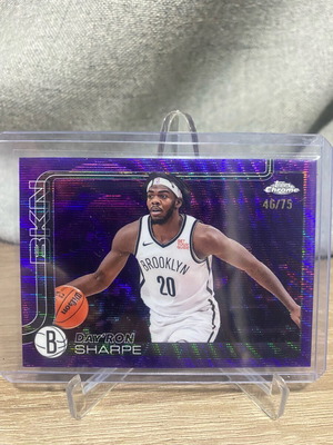 Κάρτα Dayron Sharpe 46/75 Topps Chrome καινούργιο