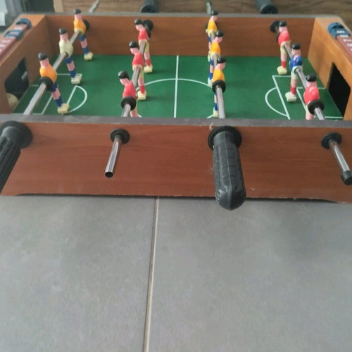 Wooden Foosball Table like new