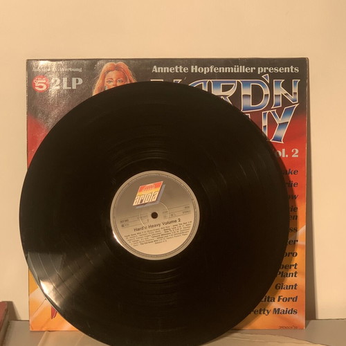 Hard 'N Heavy Vol. 2 Double Vinyl LP used, original 1990 German pressing