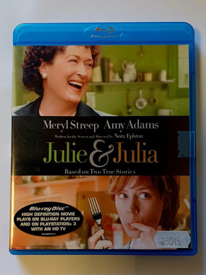 Julie & Julia ταινία Blu-Ray μεταχειρισμένη με ελληνικούς υπότιτλους
