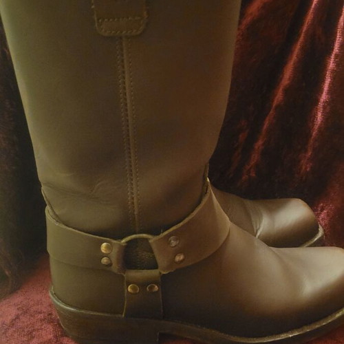 Commanchero brown leather boots size 44 used