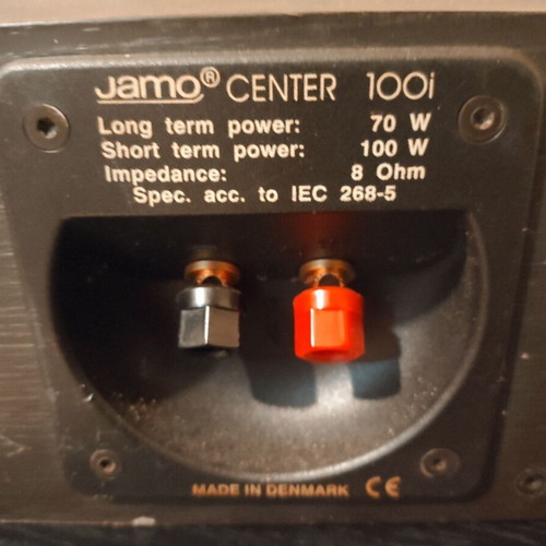 Jamo 100i center speaker used, home cinema 2-way