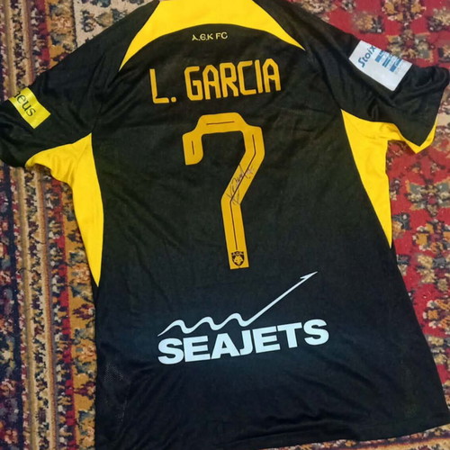 Match Worn Livai Garcia Collectible Jersey 2024-2025