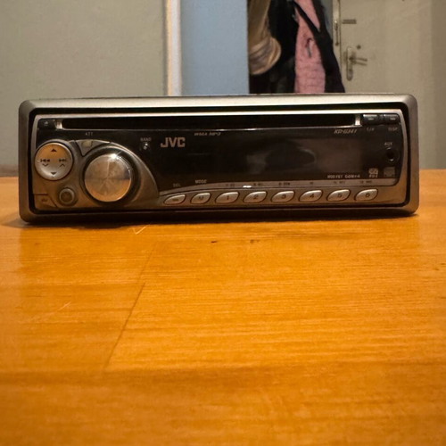 JVC KD-G341 car stereo used, CD/MP3/WMA compatible