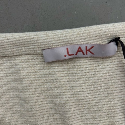 LAK skirt like new vintage beige with draped design
