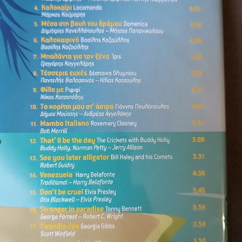 Summer Hits 20 Greek and foreign hits CD new
