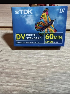 TDK Mini DV 60 minutes digital video cassette